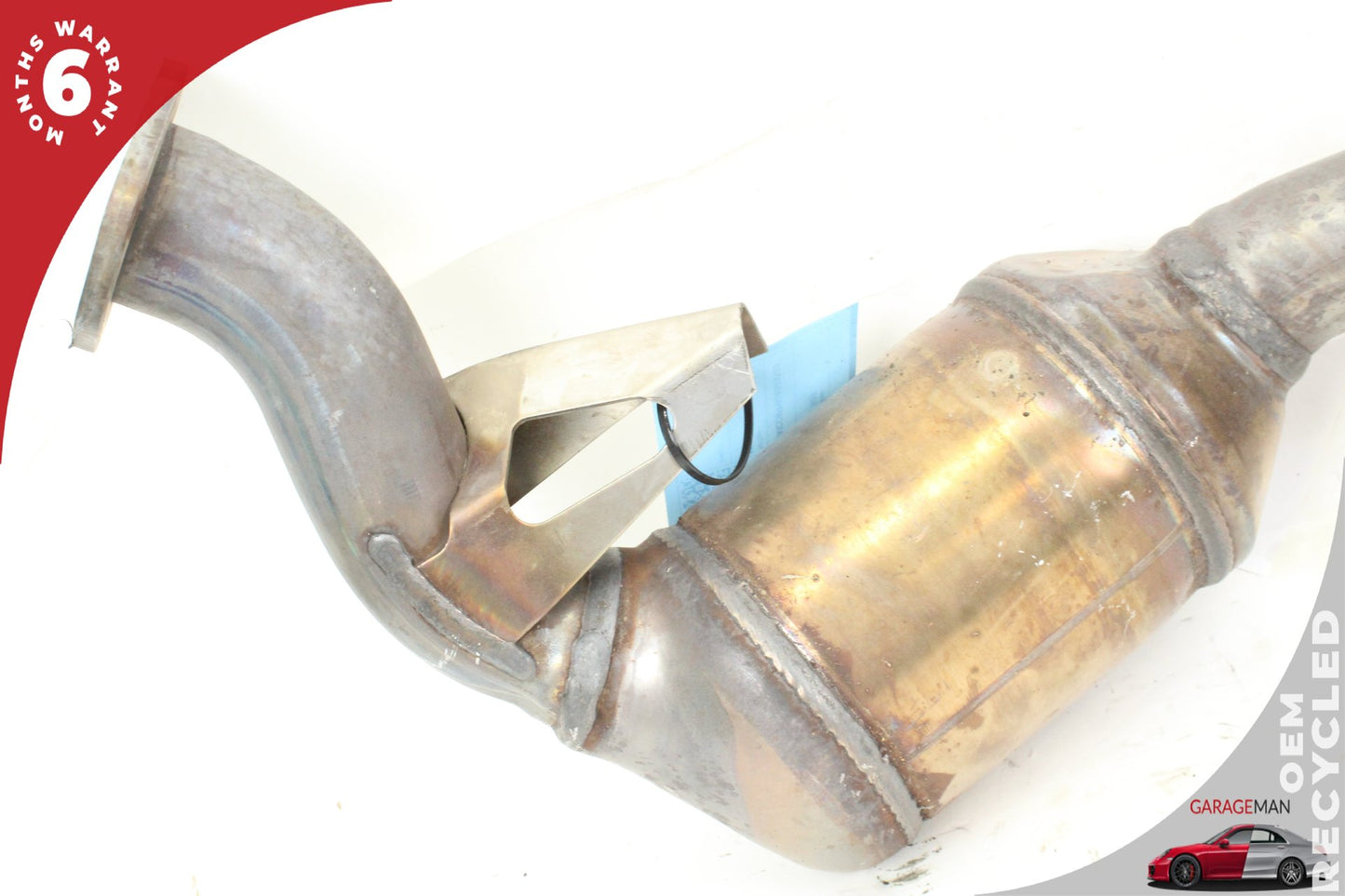 2014-2017 Audi SQ5 8R SUV Front Right Exhaust System Pipe Tube w/ Manifold 4G0131703AF