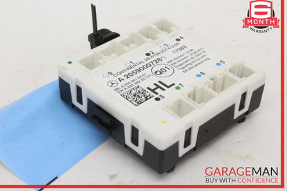 15-19 Mercedes-Benz C300 W205 Sedan Left Rear Door Control Module 2059000728 OEM