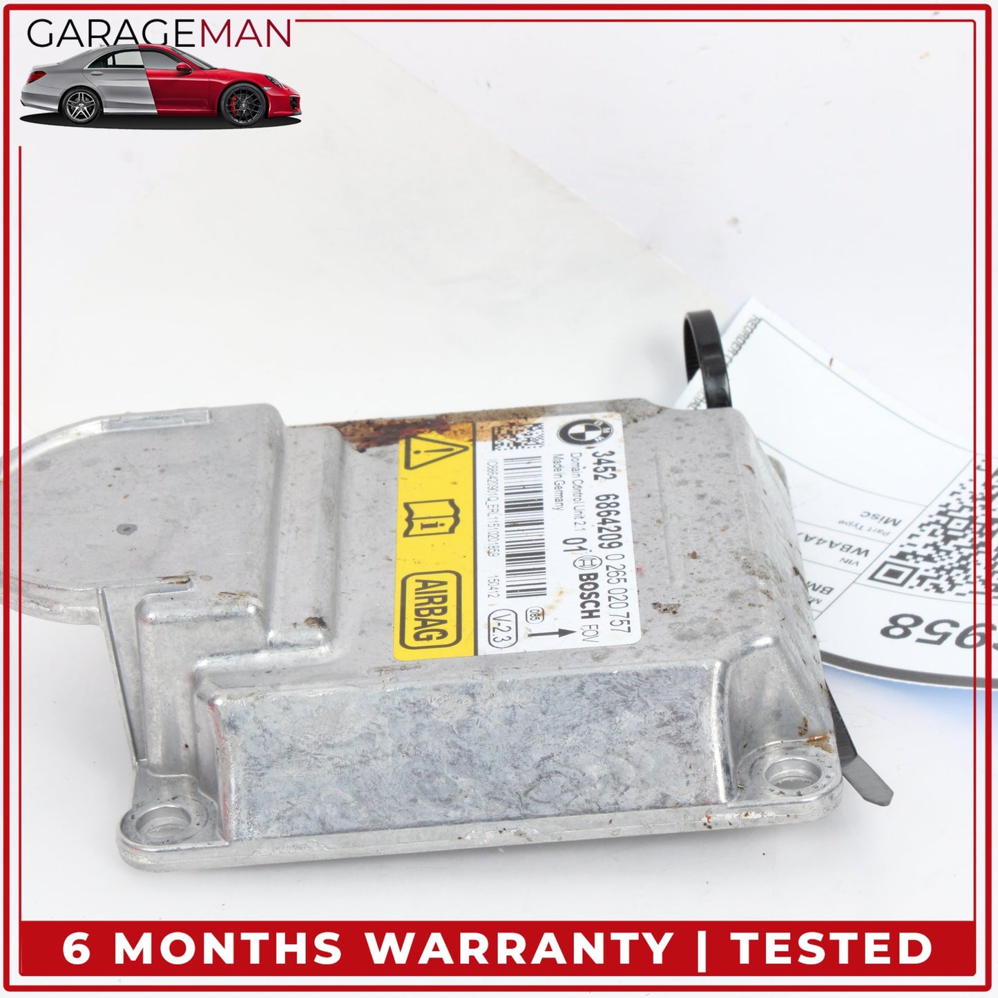 2014-2020 BMW 428i 430i 435i F36 Airbag Airbag Sensor Module Bosch 6864209 OEM