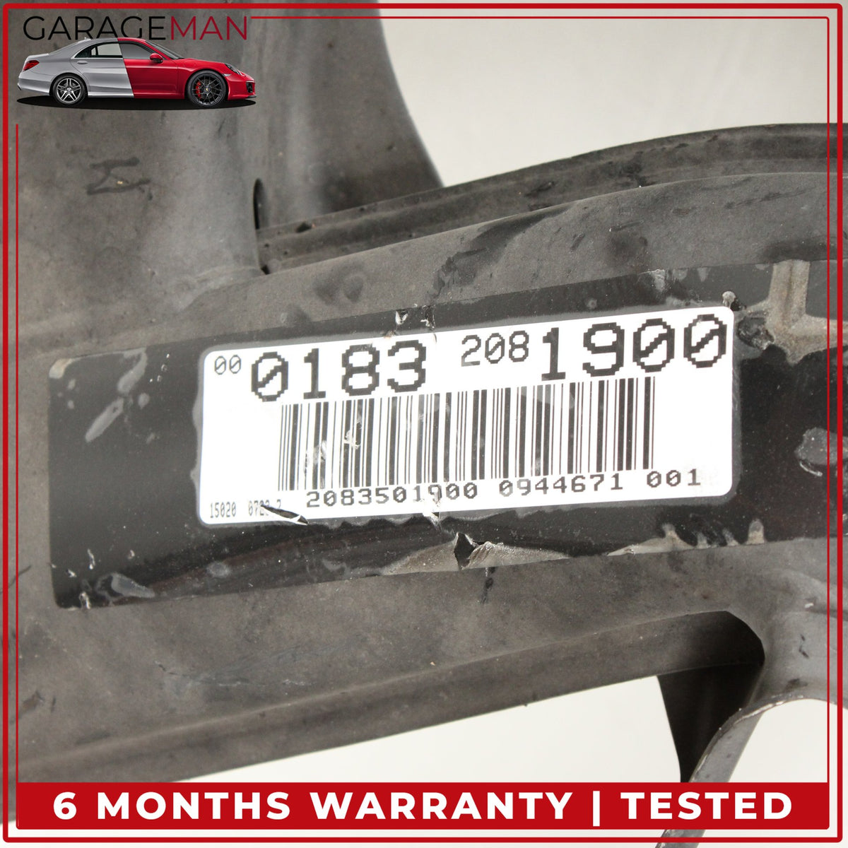 1997-2004 Mercedes W208 CLK430 SLK230 Rear Sub Frame Subframe Crossmember OEM