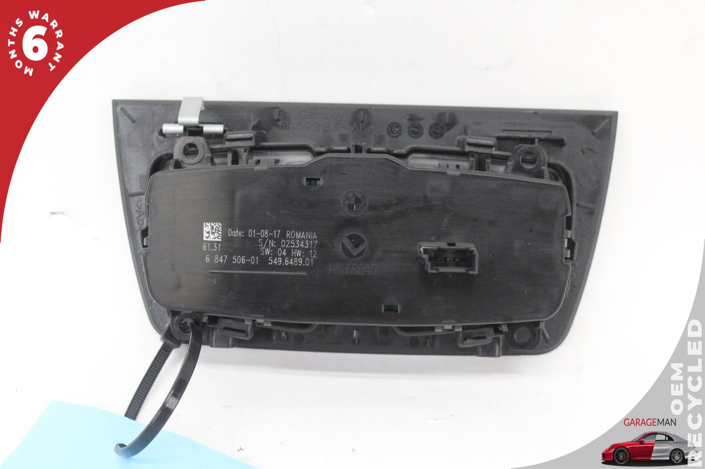 2012-2020 BMW 430i F36 Front Left Side Headlight Control Switch 6847506 OEM