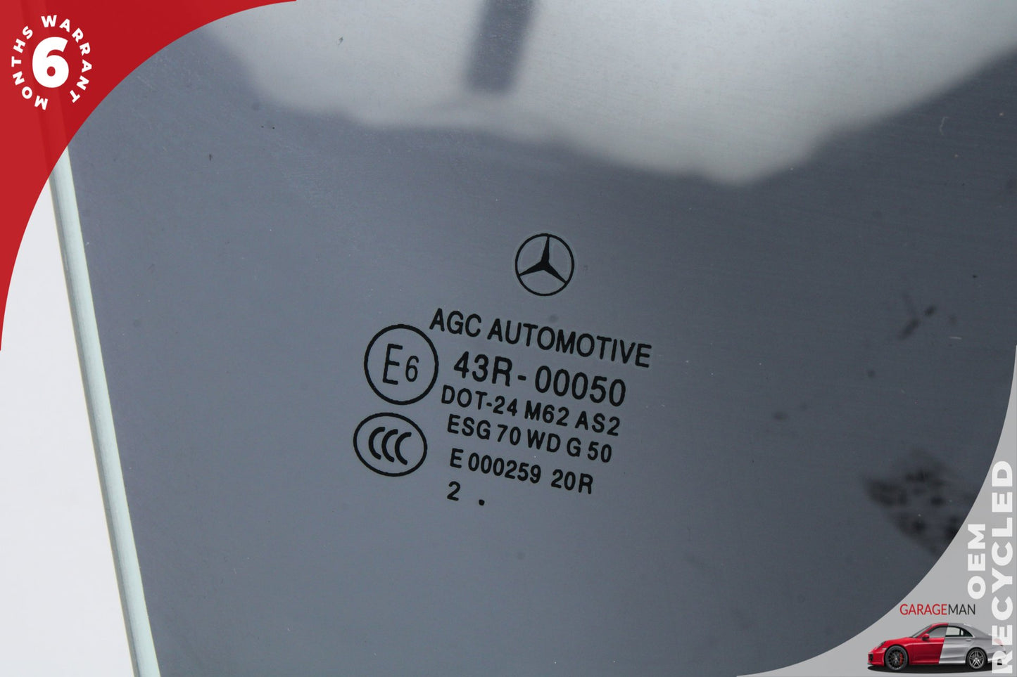 2013-2020 Mercedes-Benz SL550 R231 Convertible Right Front Door Window 2317250110 OEM