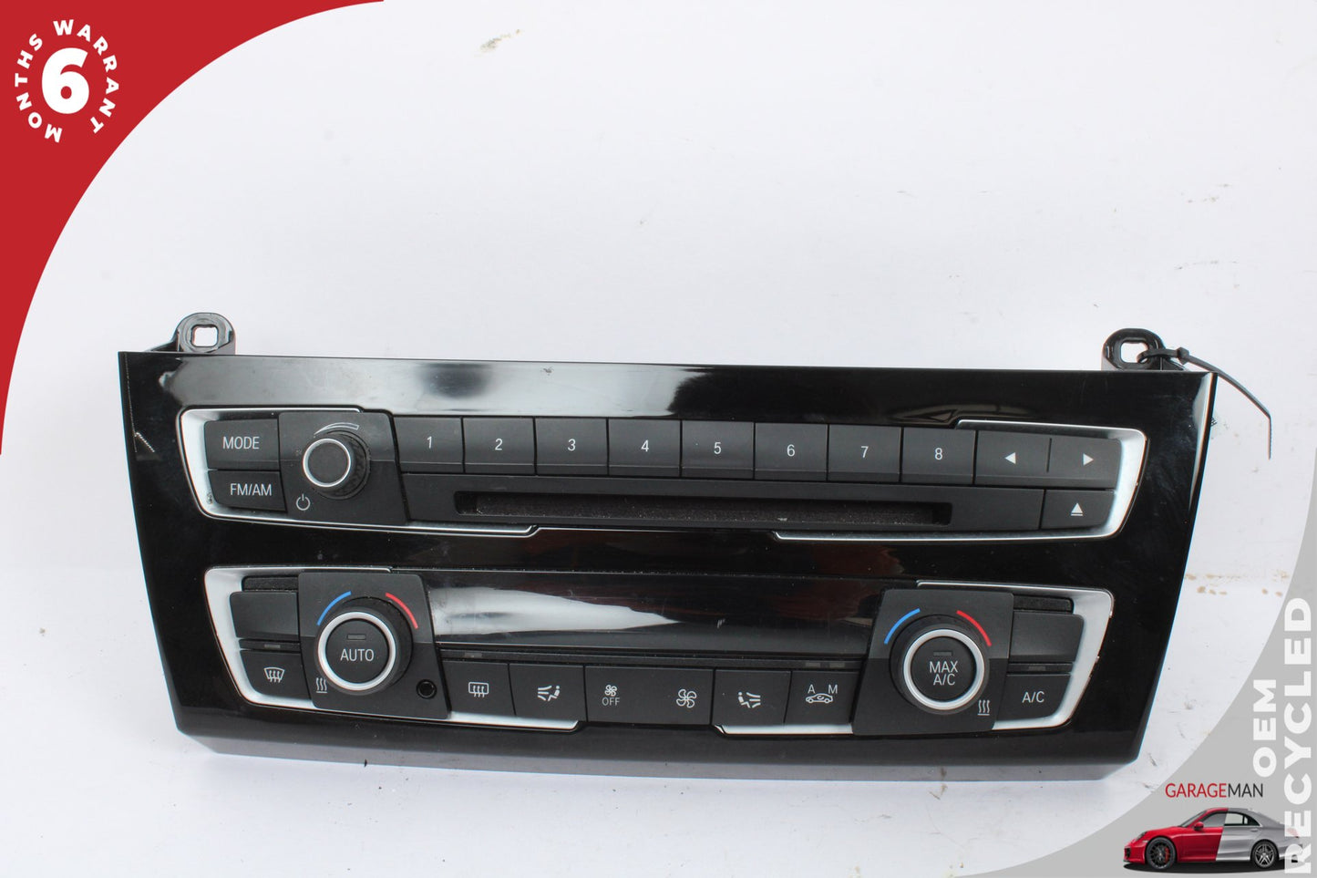 2014-2021 BMW 235i F22 Radio and A/C Climate Control Switch Panel 9338772