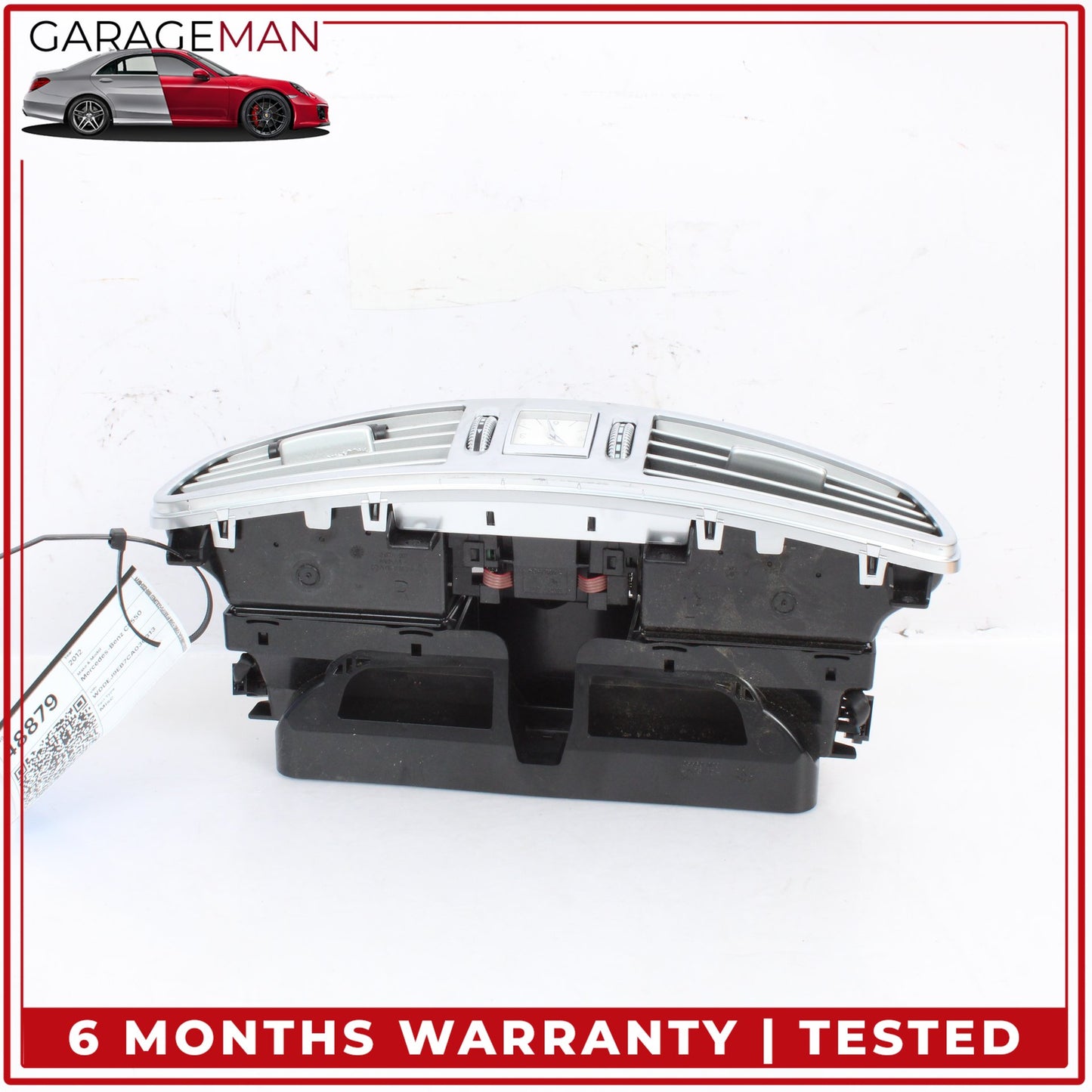 2007-2014 Mercedes W216 CL550 Dashboard Center A/C AC Air Vent w/ Clock OEM