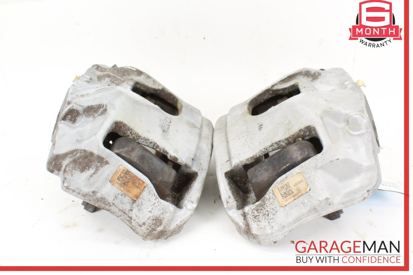 2012-2018 Audi A6 C7 Front Left and Right Side Brake Caliper Set 4G06AC OEM