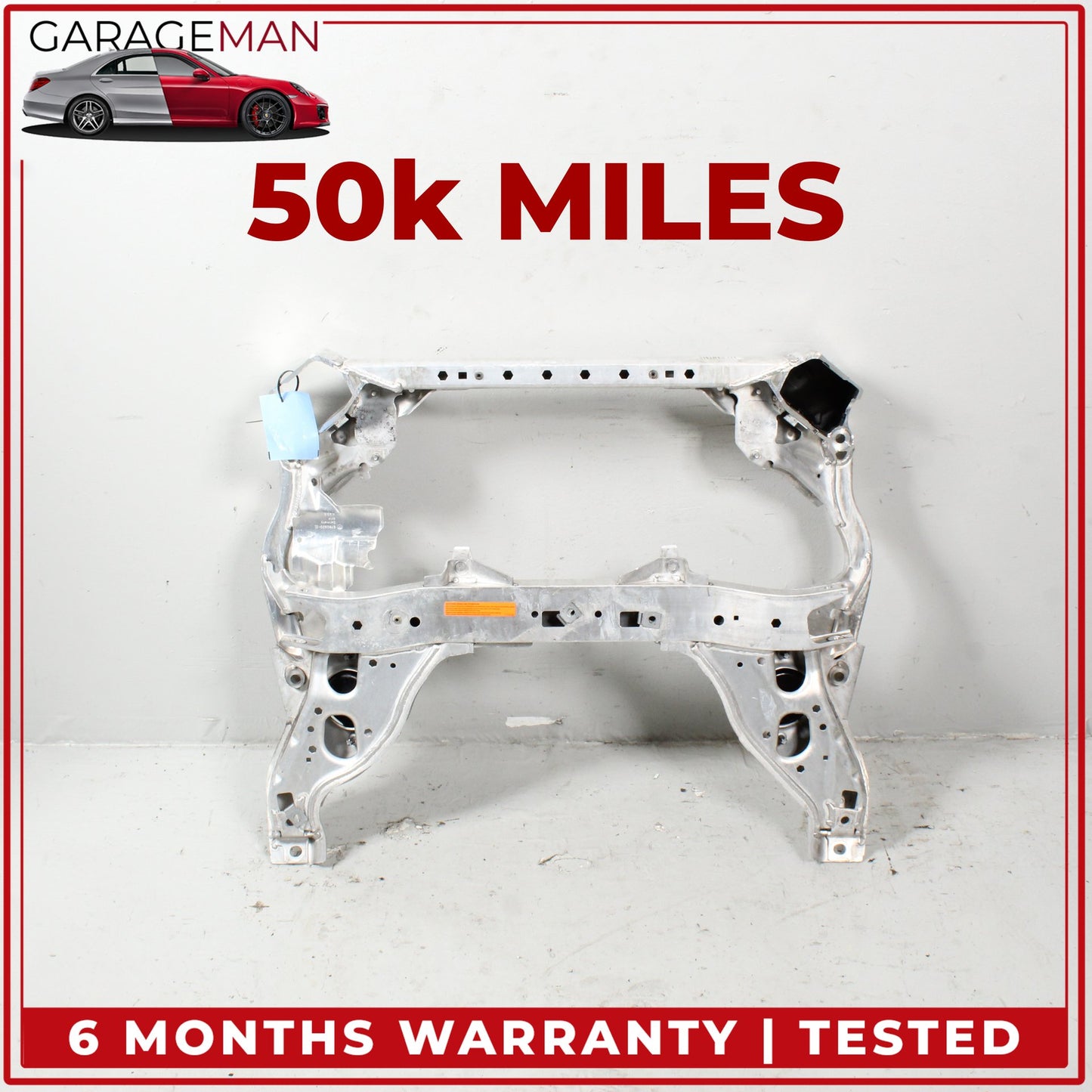 2006-2013 BMW 335i E90 RWD Front Suspension Subframe Crossmember 31116785639 OEM