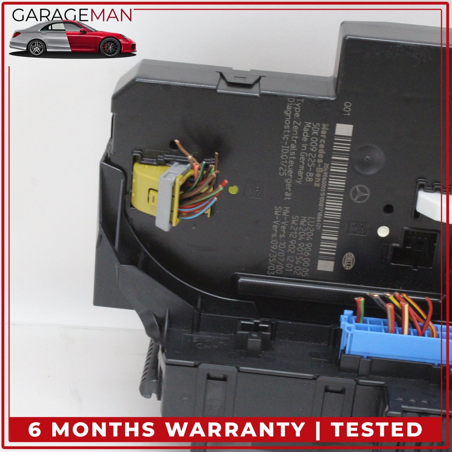 2008-2011 Mercedes W204 C300 Rear SAM Relay Fuse Box Module 2049060005 OEM