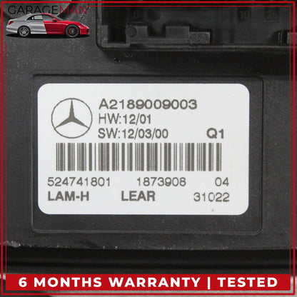 2012-2014 Mercedes-Benz CLS550 W218 Sedan LED Headlamp Ballast 2189009003 OEM