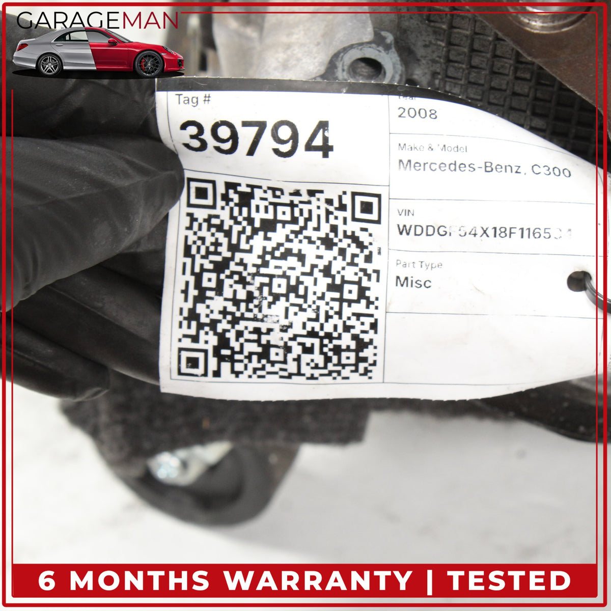2006-2011 Mercedes W204 C300 RWD 722.999 7G Automatic Transmission OEM 237K