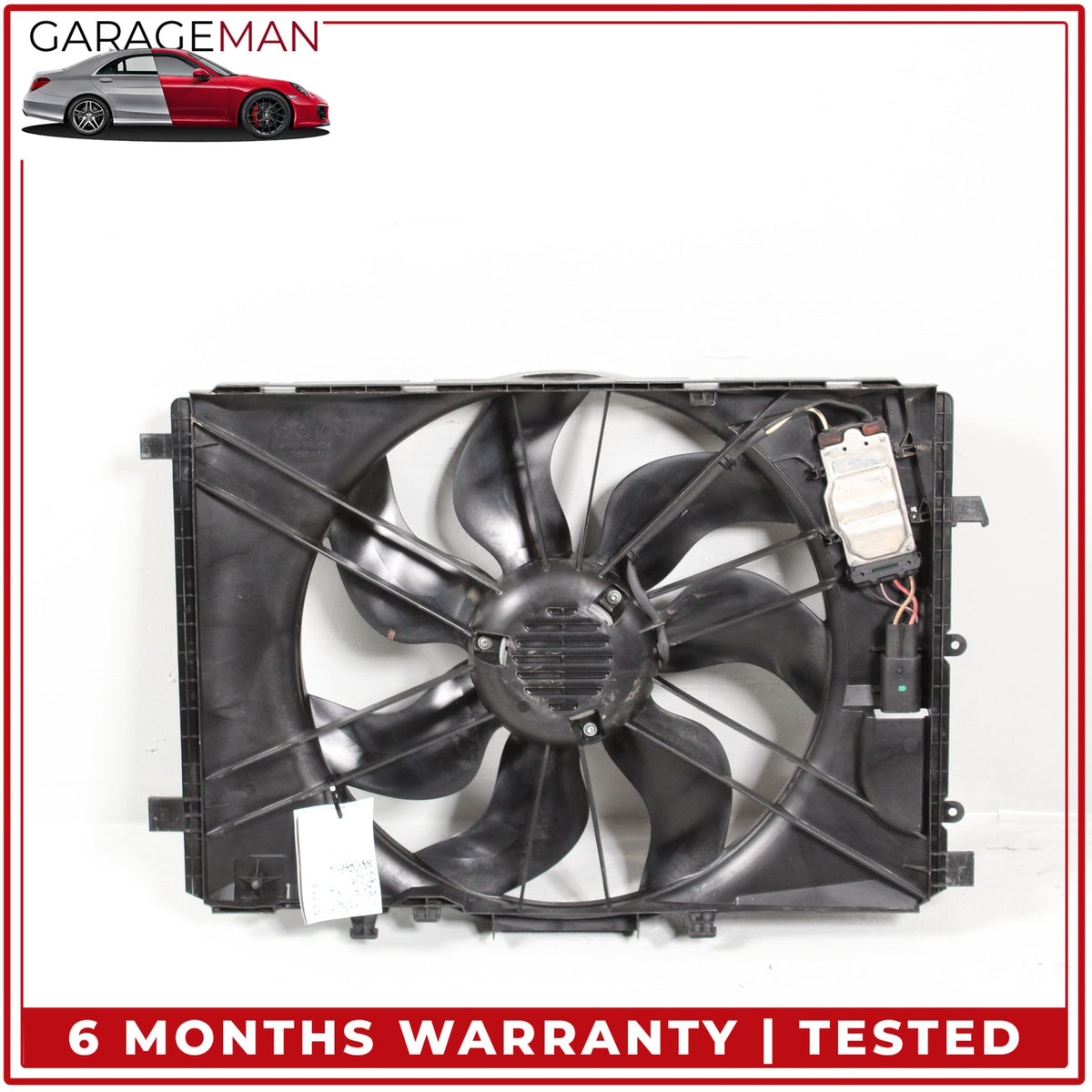 2008-2020 Mercedes W204 C250 E350 Engine Radiator Cooling Fan Motor Assembly OEM