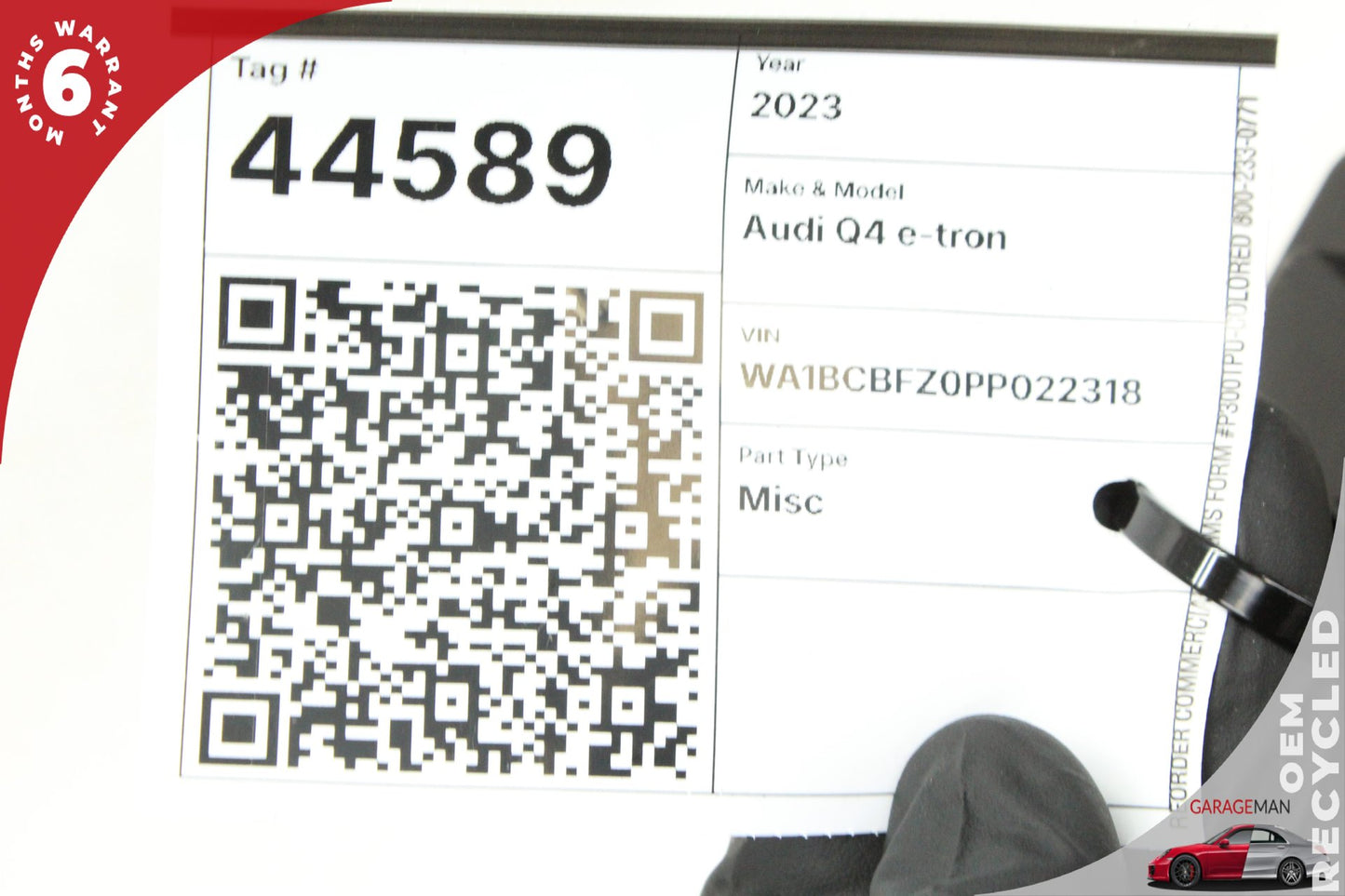 2022-2025 Audi Q4 E-Tron BCM On Board Supply Body Control Module 1EA937089Q OEM