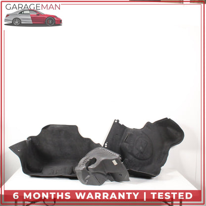 1997-2005 Porsche 911 Carrera 996 Front Trunk Carpet Liner Trim Cover Set OEM