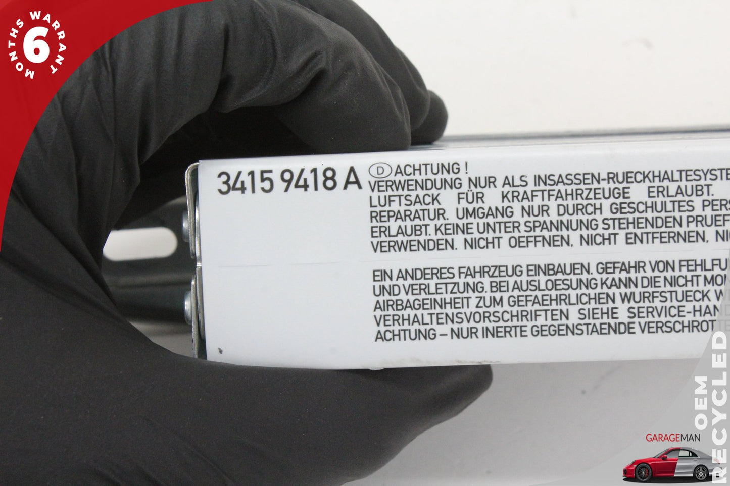 17-19 Mercedes-Benz E400 W213 Wagon Rear Right Side Quarter Airbag 2138600802 OEM