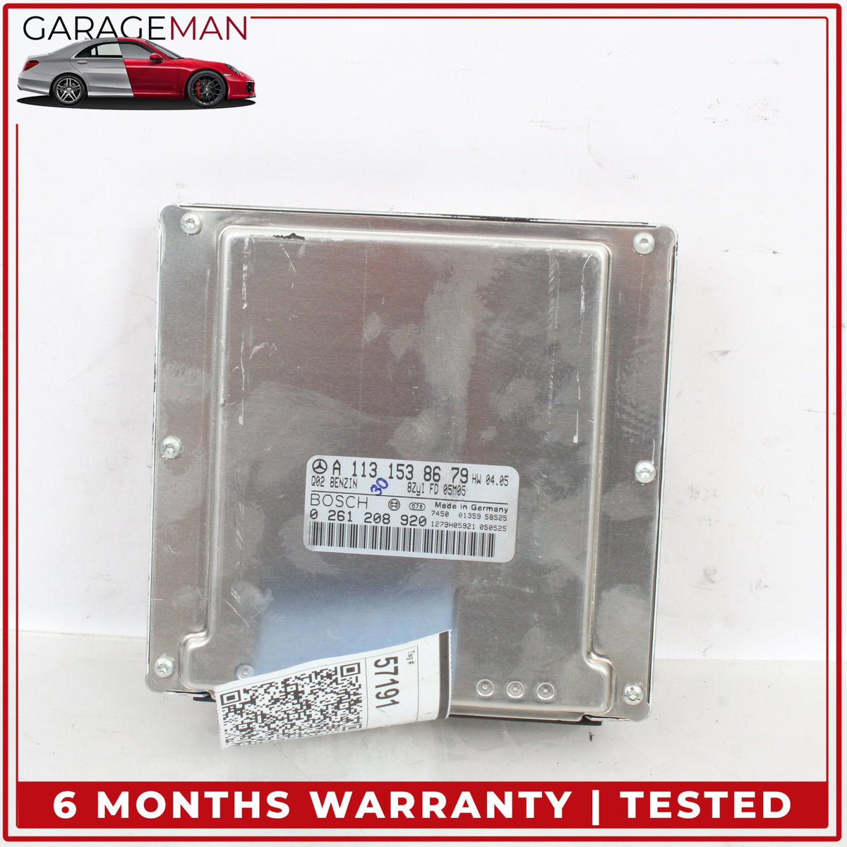 2003-2006 Mercedes R230 SL500 Engine Control Module Unit ECU 1131538679 OEM