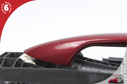 2012-2018 Mercedes W218 CLS550 Rear Left Side Exterior Door Handle Red OEM