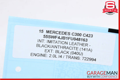 2015-2023 Mercedes-Benz C300 Sedan Rear Right Door Control Module 2229002109 OEM