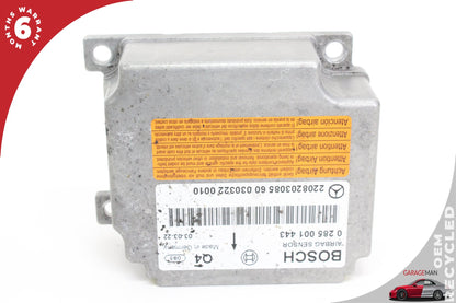 2000-2006 Mercedes W220 S55 AMG Airbag Air Bag Sensor Module 2208203085 OEM
