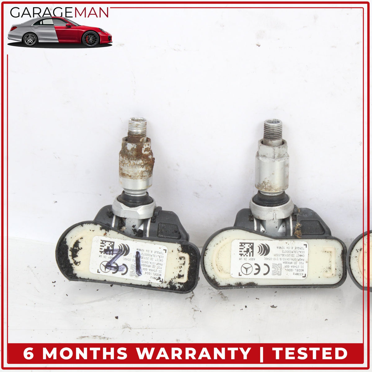 2012-2020 Mercedes X156 GLA250 TPMS Tire Pressure Monitor Sensor Set of 4 OEM