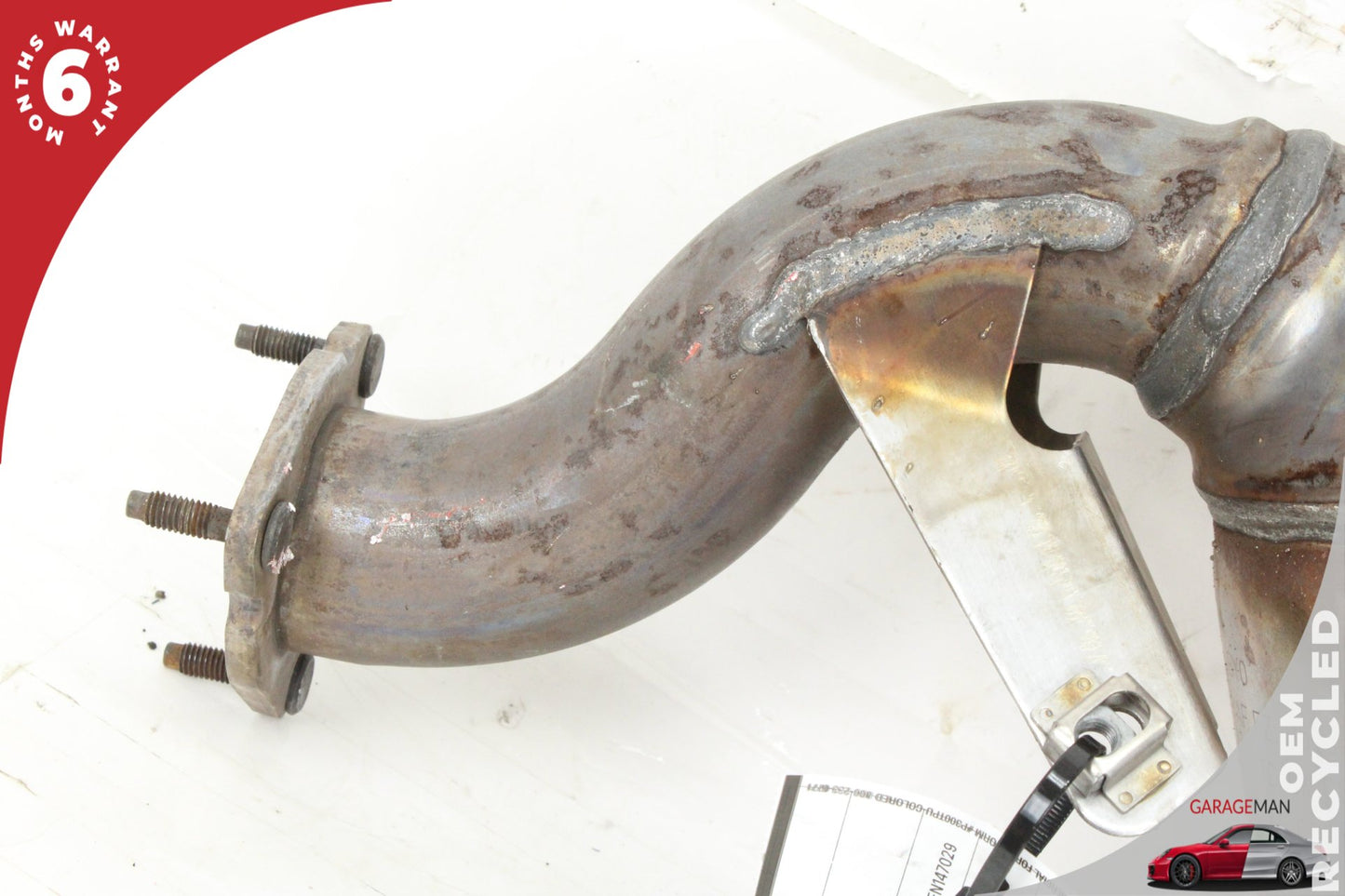 2012-2015 Audi A6 A7 A8 3.0L Left Driver Side Exhaust Downpipe 4G0131703AF OEM