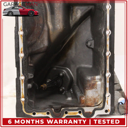 2010-2019 BMW 640i 3.0L Straight Six Engine Motor Oil Pan w/ Sensor 7556663 OEM