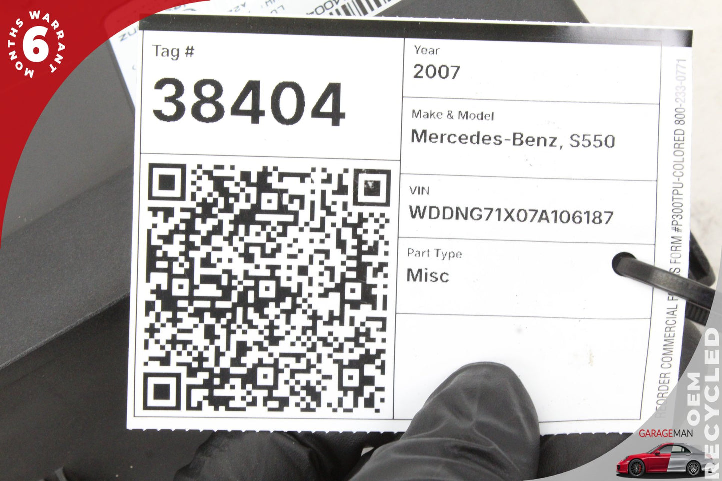 2007-2014 Mercedes W221 S550 Electric Power Supply Control Module 2215400401 OEM