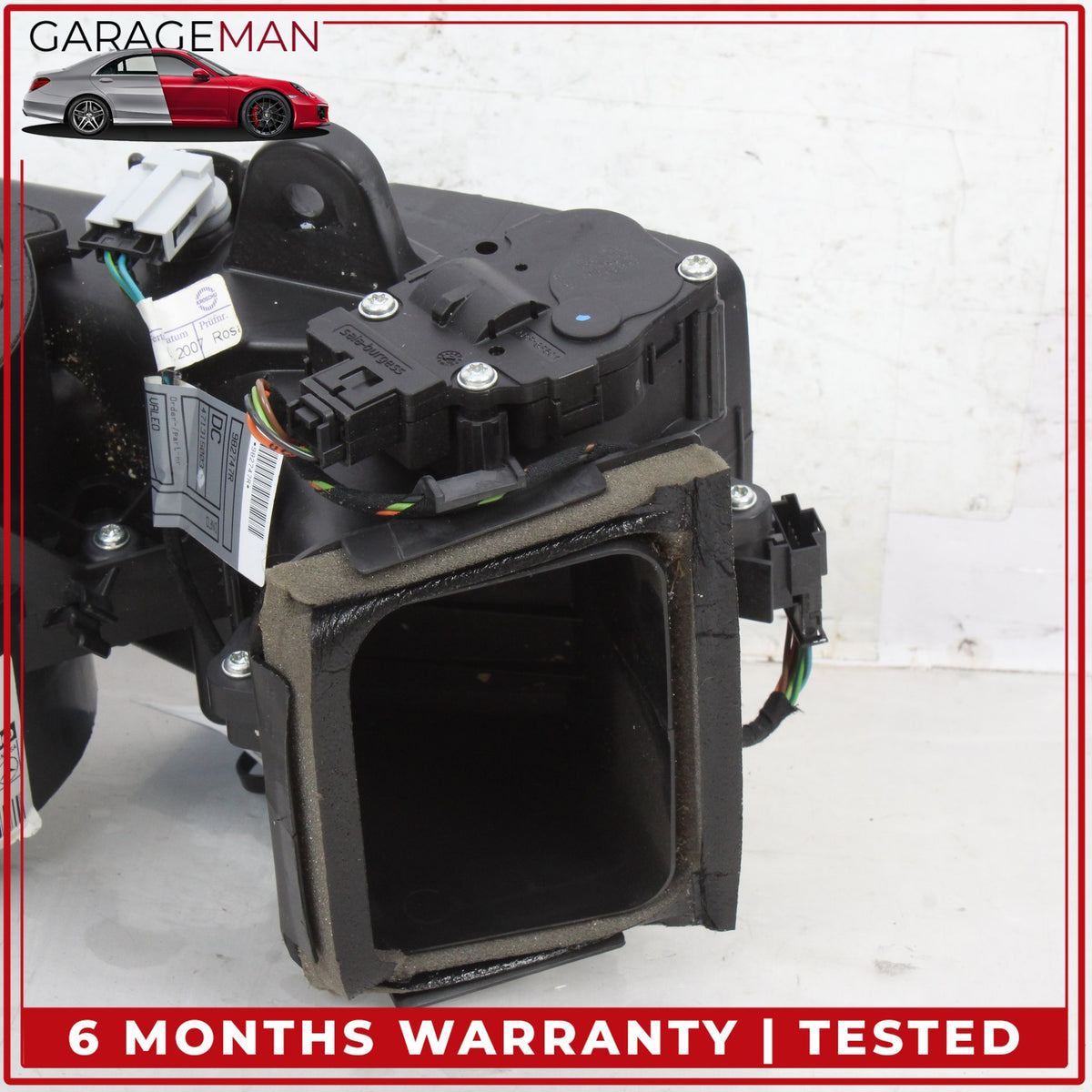 2006-2012 Mercedes W164 ML350 GL450 Rear A/C Heater Blower Motor Housing Box OEM