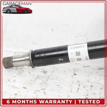 2014-2020 Mercedes X156 GLA250 AWD Front Intermediate Shaft w/ Bracket OEM
