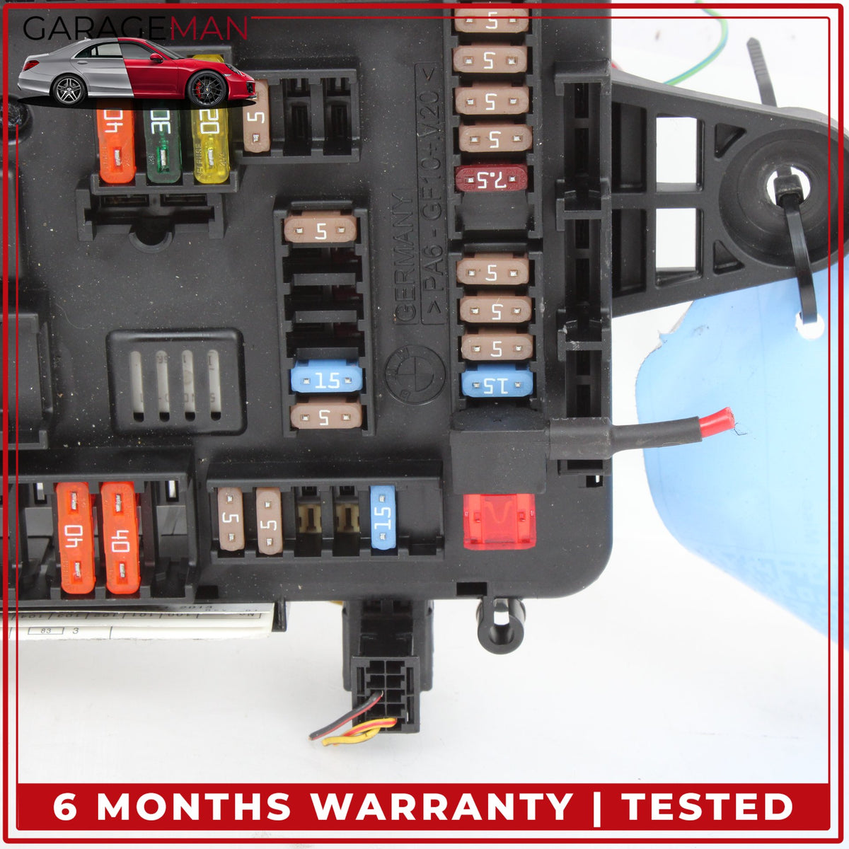 2012-2020 BMW 328i Rear Trunk Relay Junction Power Distribution Fuse Box OEM