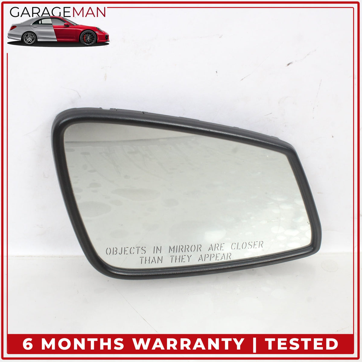 2009-2015 BMW 740i F01 Right Door Mirror Glass 7228612 OEM