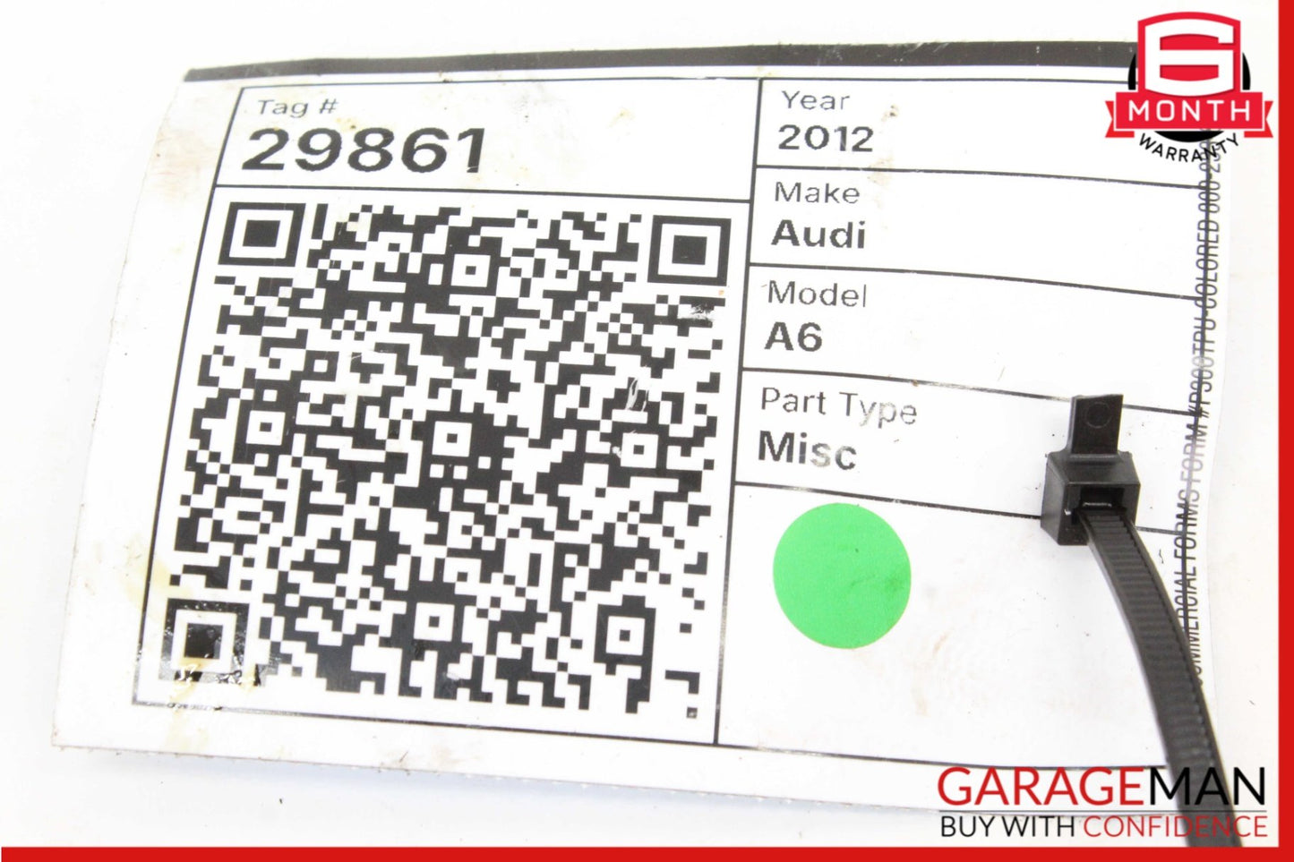 2012-2016 Audi A6 C7 Sedan Wheel Center Cap 4F0601165N Genuine