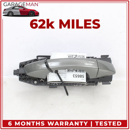 2019-2025 Audi Q3 Rear Right Side Exterior Door Handle Gray Metallic OEM
