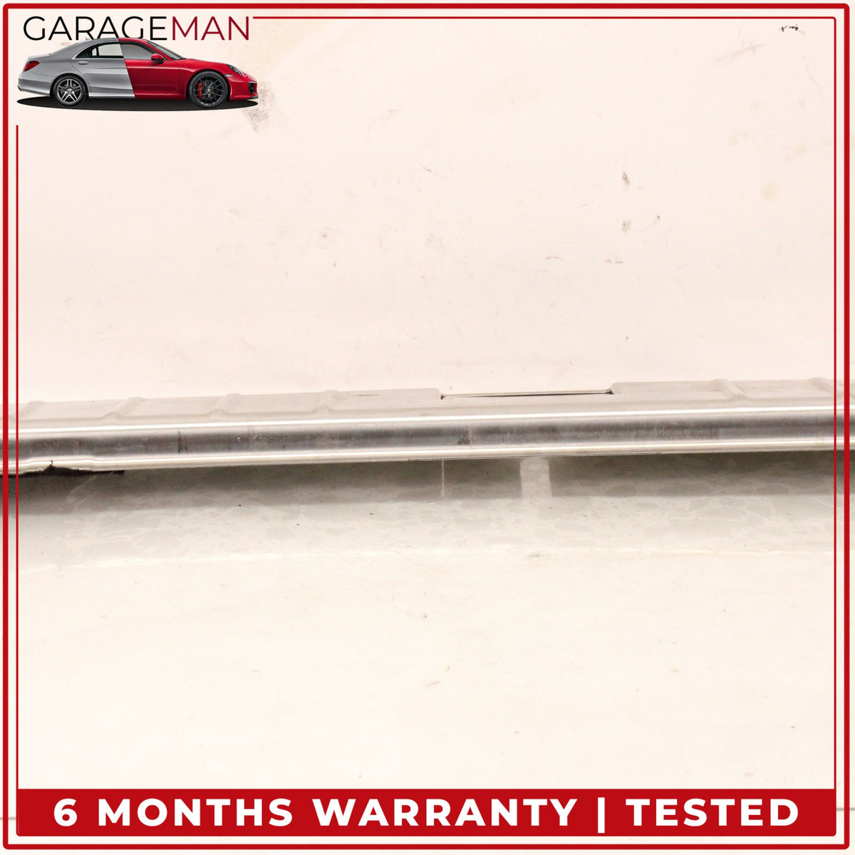 2003-2010 Porsche Cayenne 955 957 Rear Trunk Cargo Sill Scuff Plate Chrome OEM