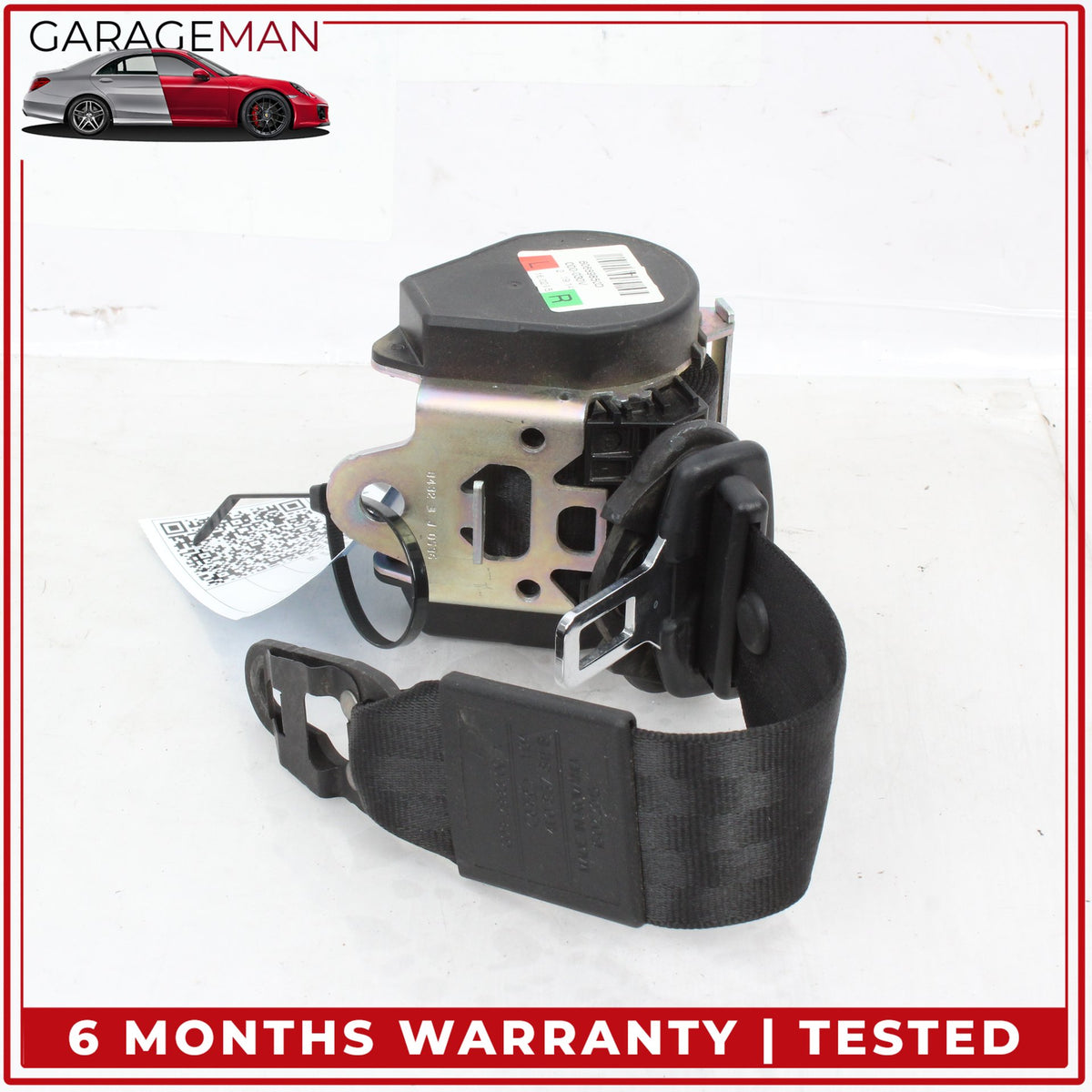 2007-2015 Audi Q7 Rear Left or Right Side 3rd Third Row Seat Belt 4L0857811B OEM