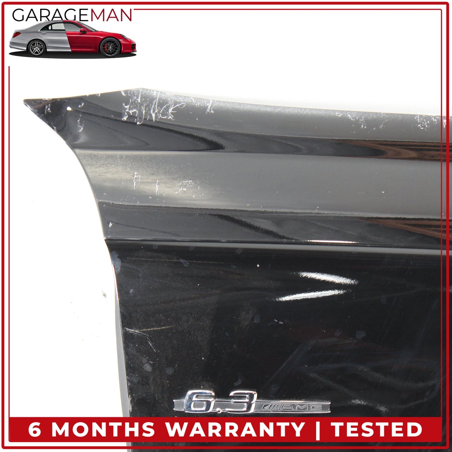 2006-2011 Mercedes W219 CLS63 AMG Front Right Side Fender Wing Panel Black OEM