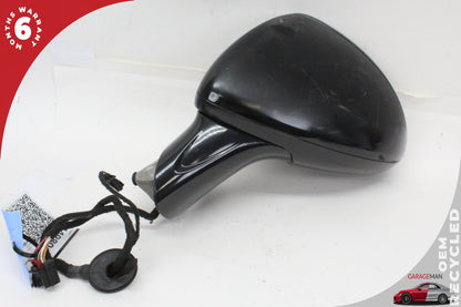 2011-2014 Porsche Cayenne 958 Front Left Side Door Rear View Mirror Black OEM