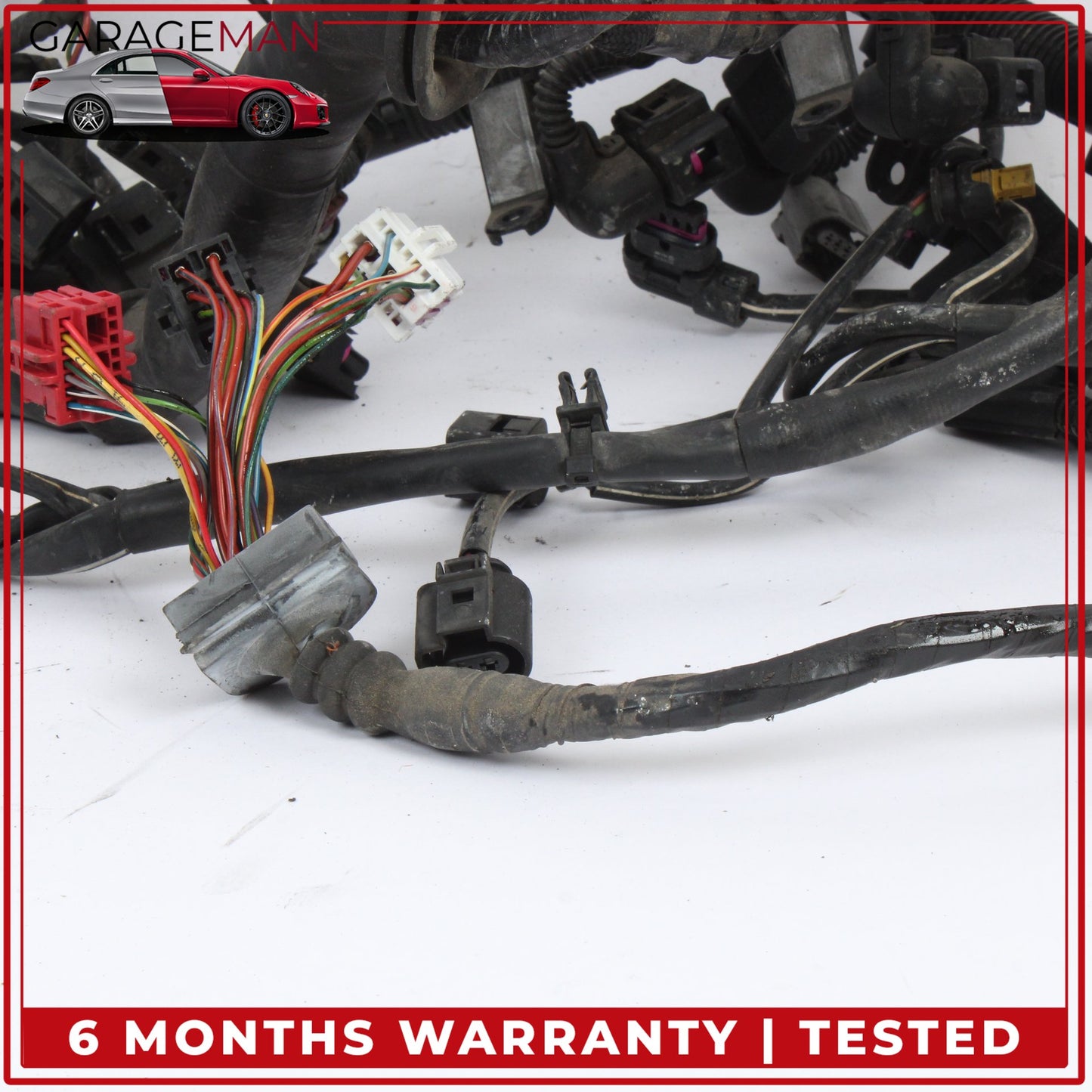 2011-2014 Porsche Cayenne 958 Hybrid S Engine Motor Wire Wiring Cable Harness
