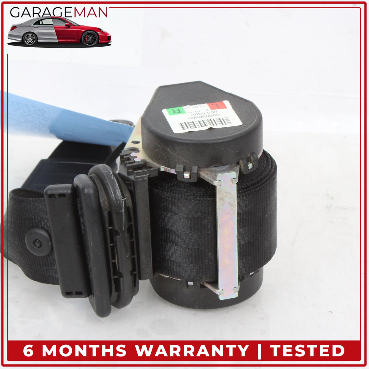 2007-2015 Audi Q7 Rear Left or Right Side 3rd Third Row Seat Belt 4L0857811B OEM