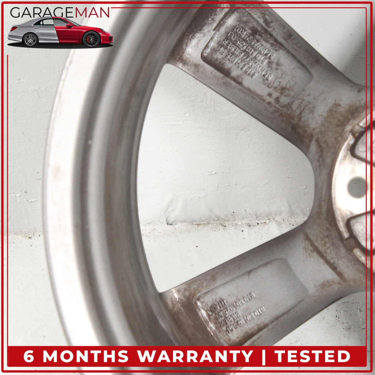2013-2015 Audi RS5 Front 5 Spoke Wheel Rim 9JX20H2 ET26 8T0601025CT OEM