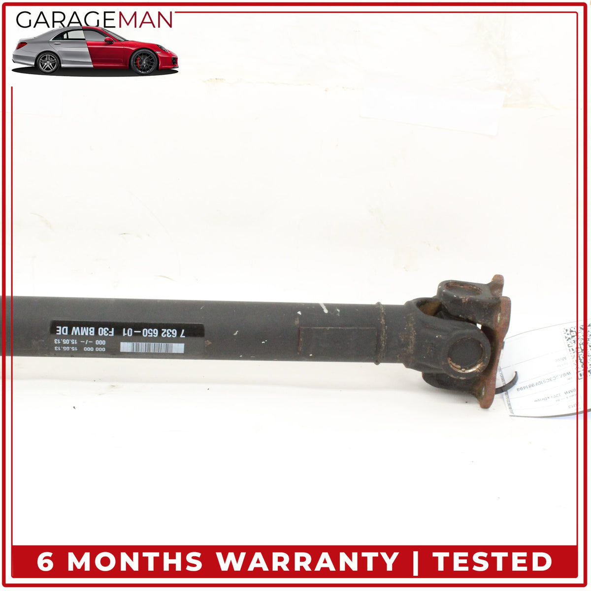 2013-2020 BMW 320i 428i 435i xDrive AWD Front Propeller Driveshaft 7632650 OEM