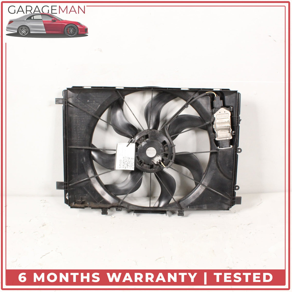 2015-2020 Mercedes X156 GLA250 CLA250 Engine Radiator Cooling Fan Motor Assy OEM