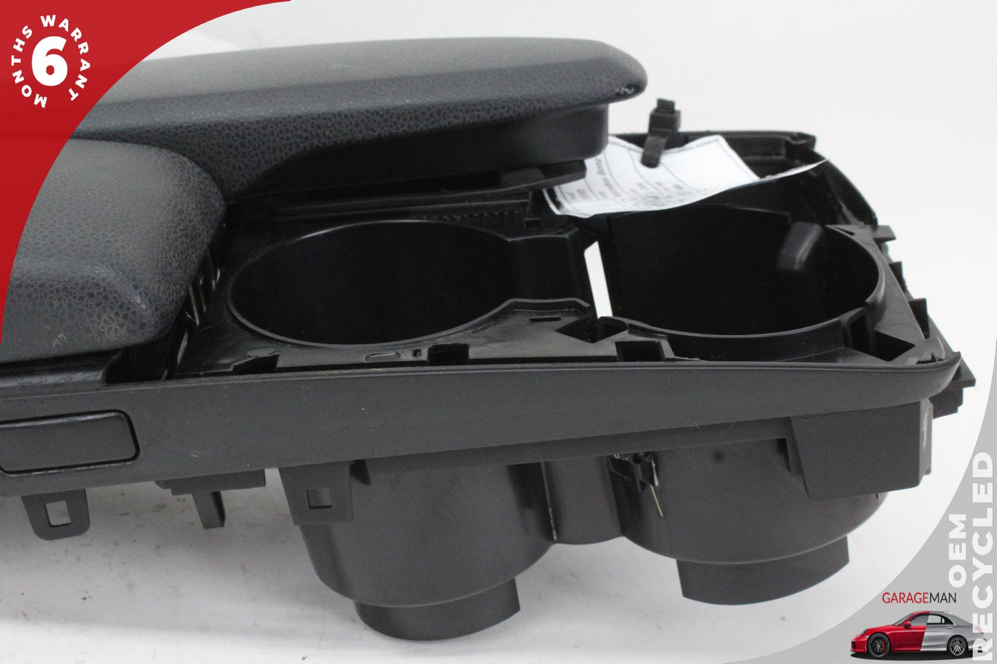 2008-2014 Mercedes W204 C300 Front Center Console Armrest Cup Holder Black OEM