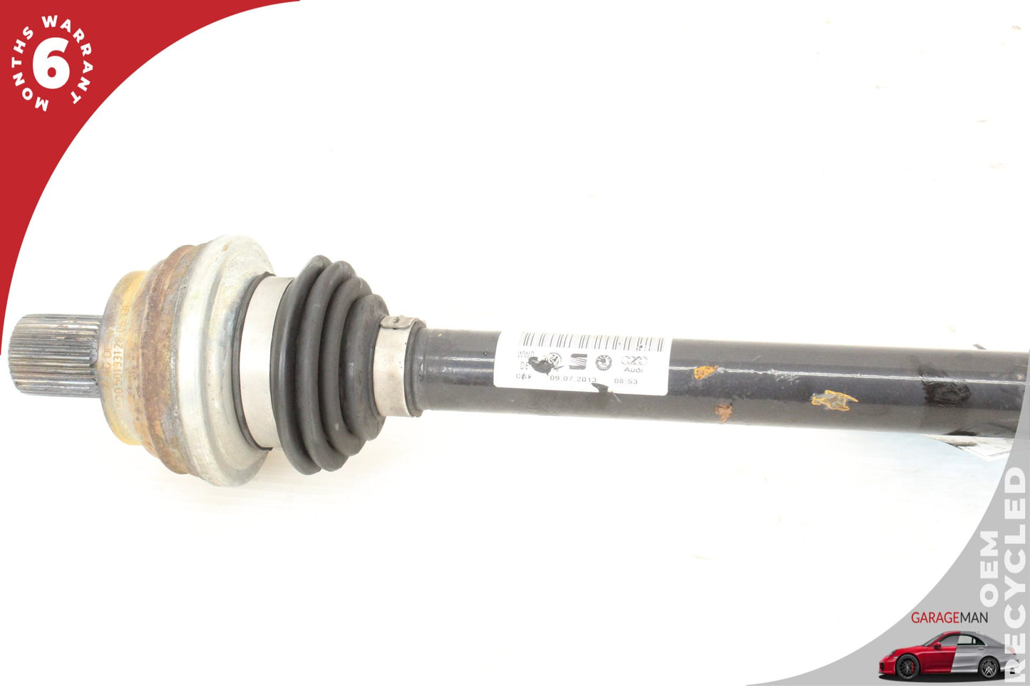 2008-2015 Audi TT 8J Coupe Rear Right Side CV Axle Shaft 1K0501204 OEM