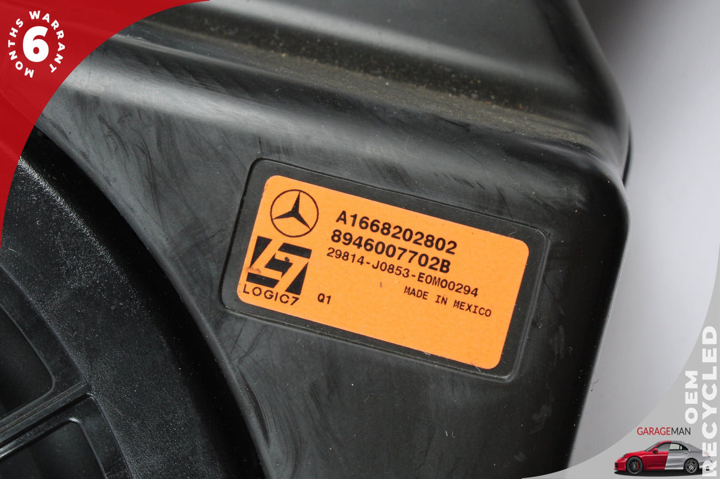 13-19 Mercedes X166 GL450 4MATIC Rear Subwoofer Speaker 1668202802