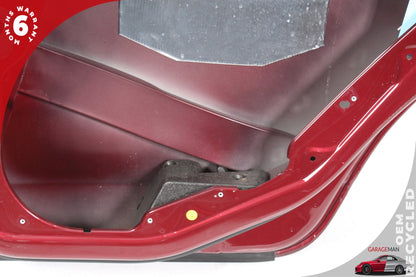 2012-2018 Mercedes W218 CLS550 Rear Right Passenger Side Door Shell Red OEM