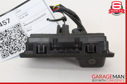 2017-2024 Audi A4 Sedan Rear Trunk Release Handle w/ Camera 3V0827566L OEM