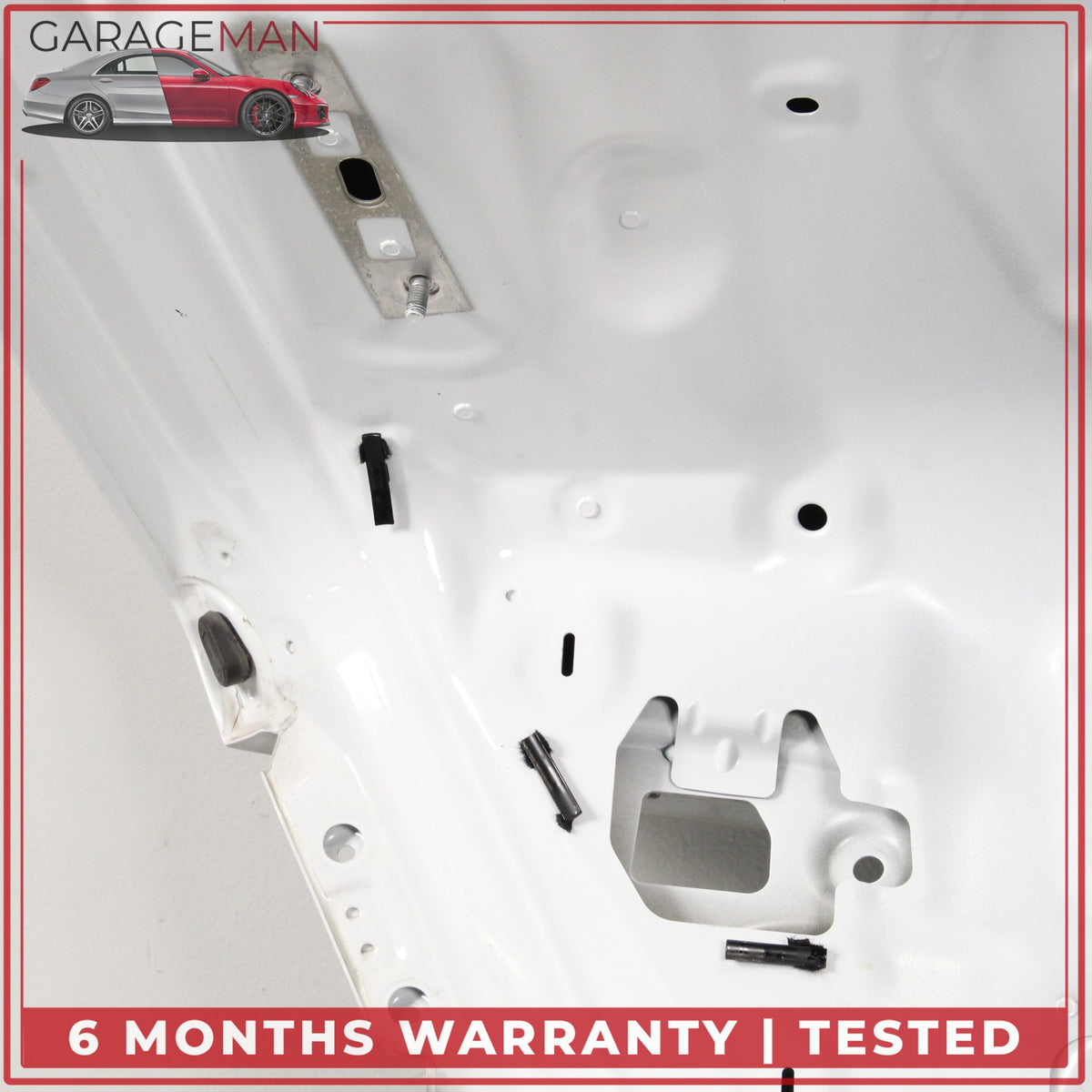 2015-2018 Audi A8 S8 Rear Tailgate Trunk Lid Panel Glacier White Metallic OEM
