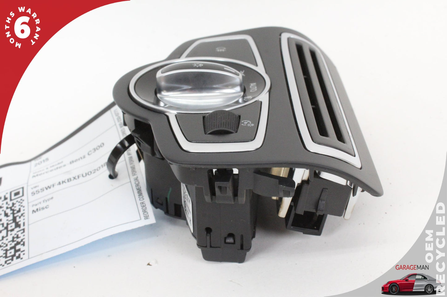 2015-2020 Mercedes W205 C300 Front Left Headlight Control Switch 2059056500 OEM