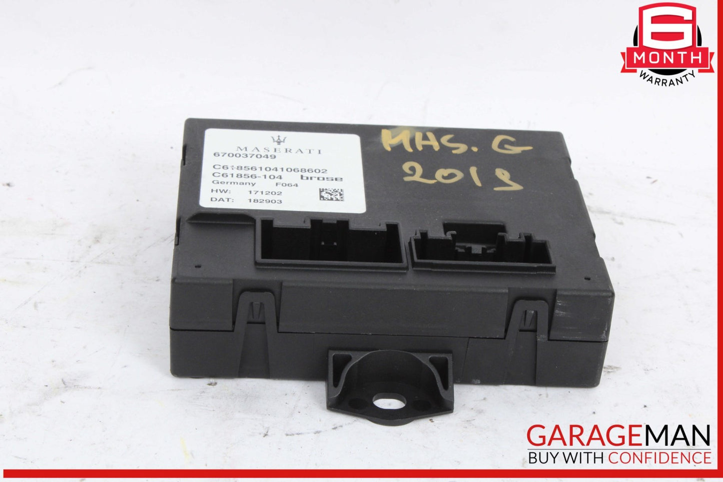 2017-2024 Maserati Ghibli Liftgate Control Module 670037049 Genuine