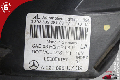 10-13 Mercedes-Benz S400 S-Class W221 Sedan Front Left Head Light Lamp Bi-Xenon 2218200739
