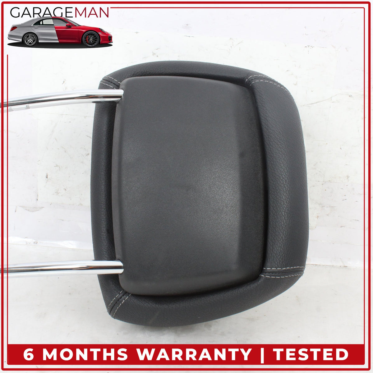 2010-2016 Mercedes W212 E400 Front and Rear Seat Headrest Set of 5 Black OEM